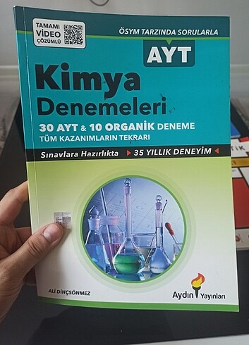 Ayt kimya AYDIN YAYINLARI DENEME