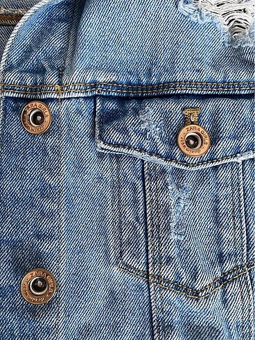 9 Yaş Beden Zara kot ceket