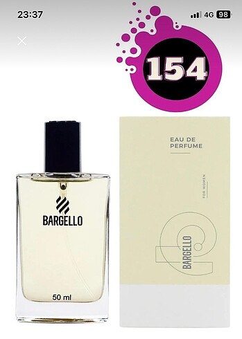 Bargello 154 kadın parfüm
