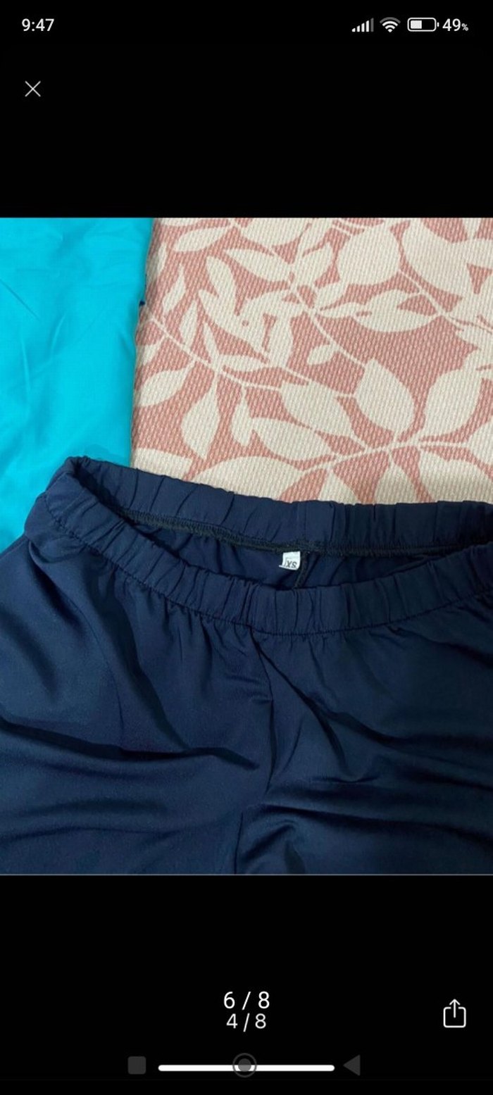 Kadın Lacivert Uzun Kollu Mayo Takımı - Görsel 2