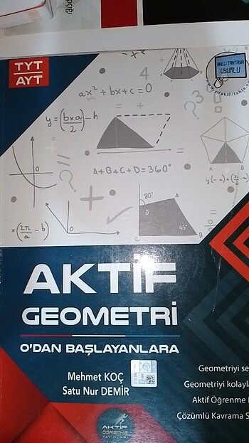 AKTİF YAYINLARI GEOMETRİ 0'DAN BAŞLAYANLARA 2019-29 BASKIDIR 