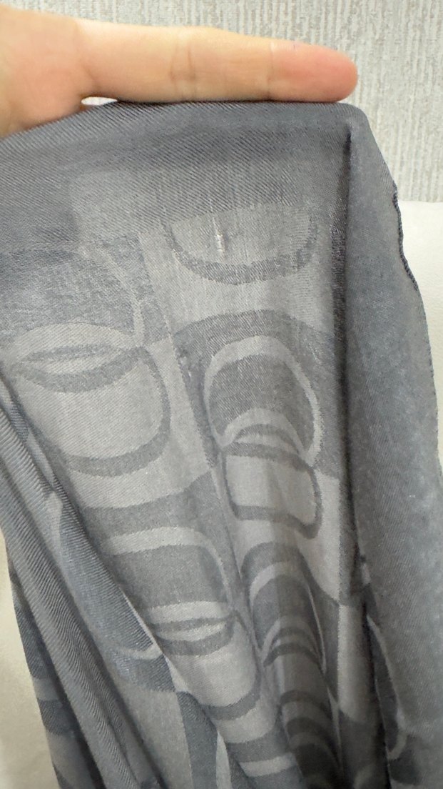 İmannoor antrasit gri şal - Görsel 2