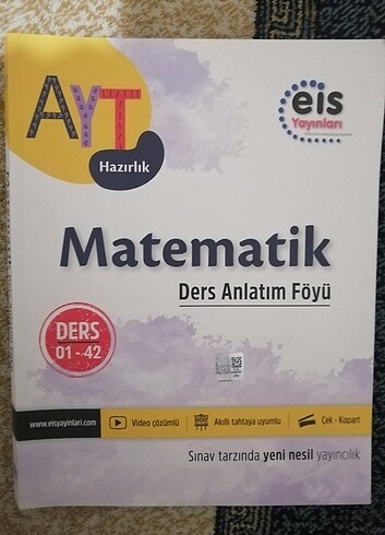 Eis ayt matematik ders anlatım föyü