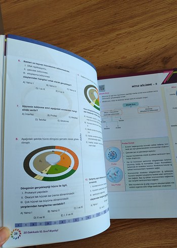 10. Sınıf 20 Dakikada Biyoloji Öğrenci Defteri - Görsel 3
