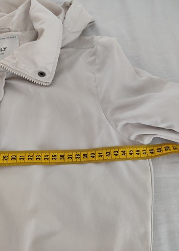 Bej Düğmeli Kadın Ceket#trençkot# - Görsel 4