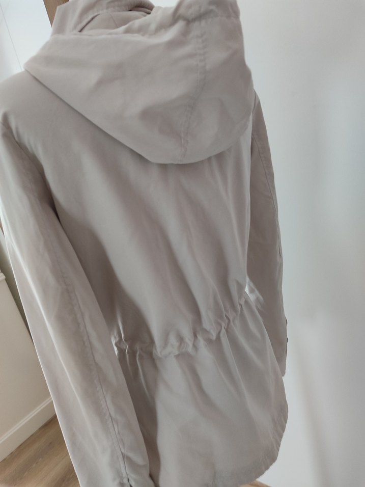 Bej Düğmeli Kadın Ceket#trençkot# - Görsel 3