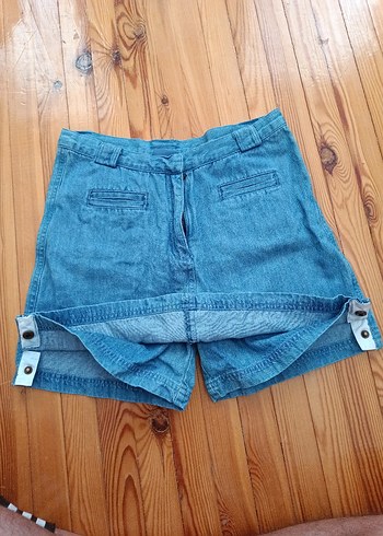Tommy Hilfiger Fermuarı Bozuk Kadın Kot Şort