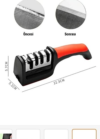 Bıçak Makas Bileme Aracı, Sıfır Kutulu 