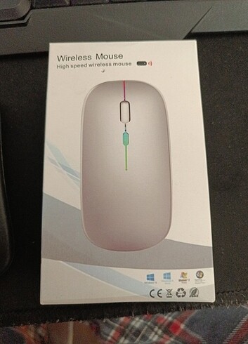 Beden Sessiz, RGB, USB ve Bluetooth ile Mouse