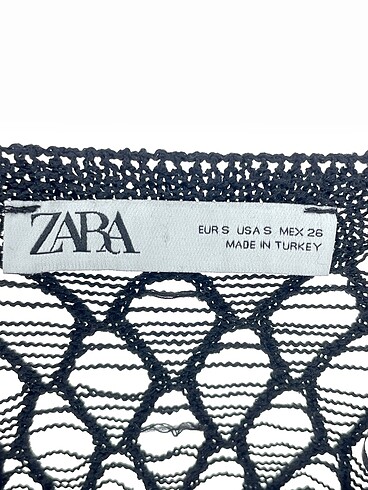 s Beden siyah Renk Zara Bluz %70 İndirimli.