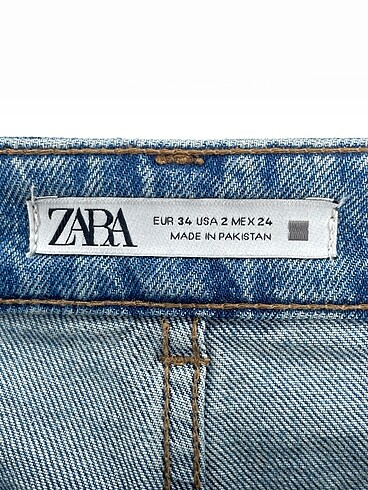 34 Beden mavi Renk Zara Jean / Kot %70 İndirimli.