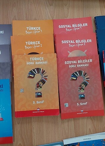 Beden Bahçeşehir 5.sınıf tüm liste sifir kitaplar