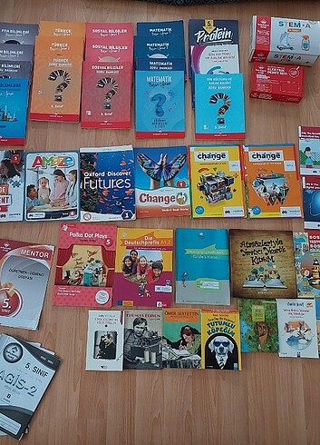 Bahçeşehir 5.sınıf tüm liste sifir kitaplar