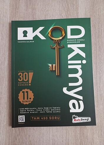 KafaDengi 11. Sınıf Kimya Branş Denemeleri