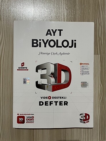 3d ayt biyoloji vdd