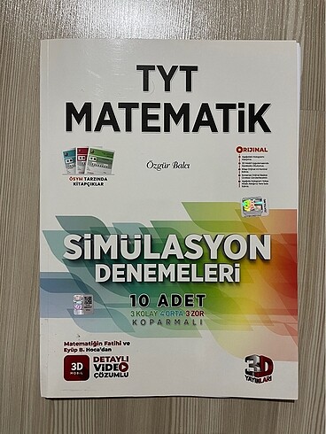3d tyt matematik deneme