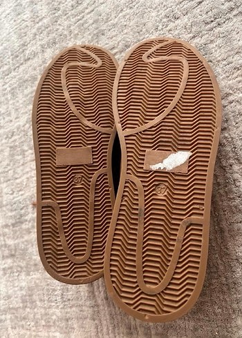 Kadın Kahverengi Süet Platform Sneaker - Görsel 5