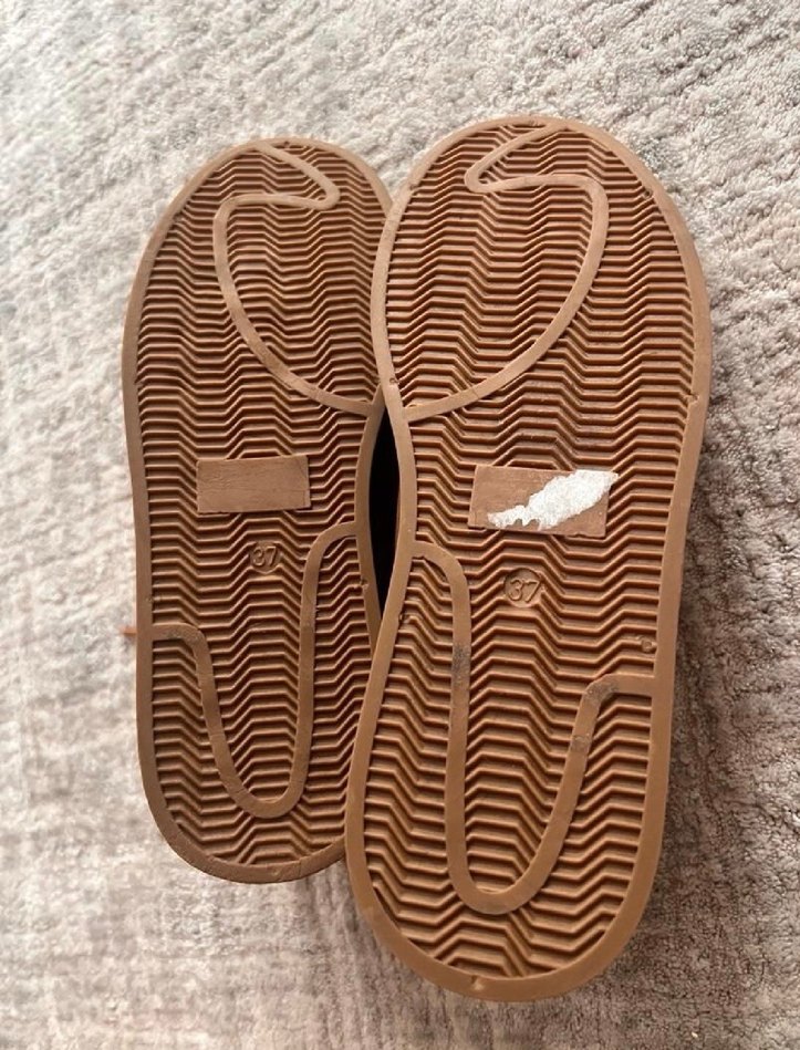 Kadın Kahverengi Süet Platform Sneaker - Görsel 5