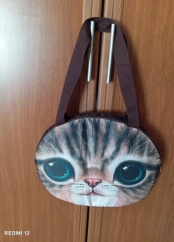 Beden kahverengi Renk KEDİ ÇANTA