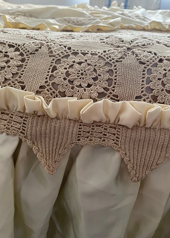 Dantel Yatak Örtüsü - Görsel 7
