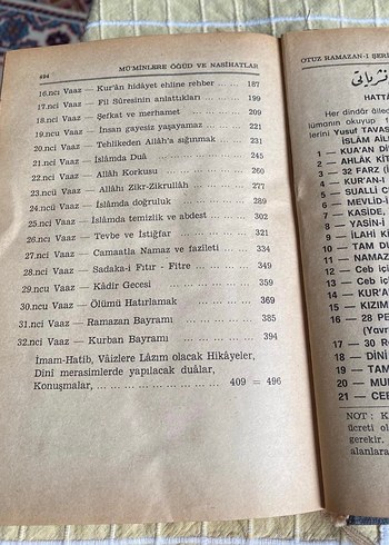30 Ramazan Öğüt ve Nasihat Kitabı - Görsel 4