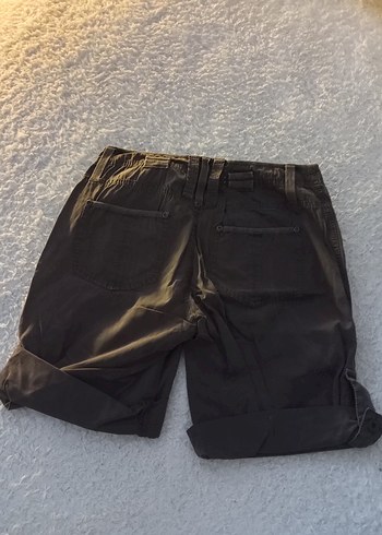 Kahverengi  düşük bel kadın şort - Görsel 3