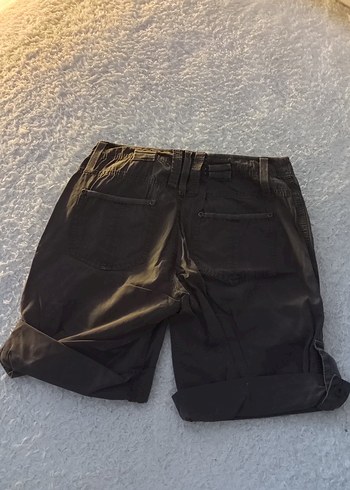 Kahverengi  düşük bel kadın şort - Görsel 4