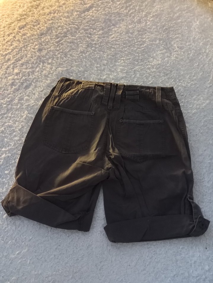 Kahverengi  düşük bel kadın şort - Görsel 3