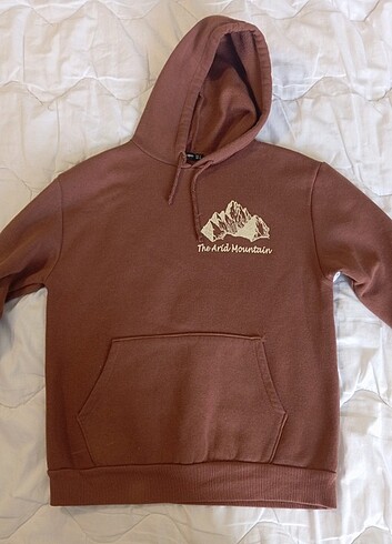 s Beden S beden camel renk oversize sweatshirt