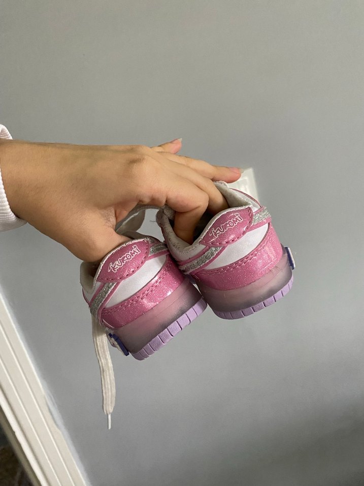 Pembe Nike Kuromi Bebek Ayakkabı - Görsel 4