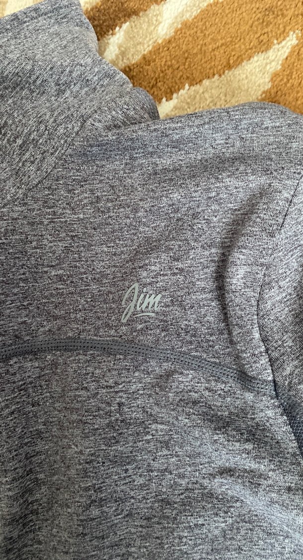 Gri Fermuarlı Uzun Kollu Spor Üst - Görsel 4