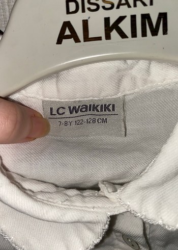 Kız Çocuk Beyaz Gömlek - Görsel 2