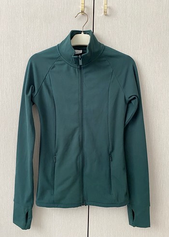 Fermuarlı Uzun Kollu Spor Üst - Görsel 3