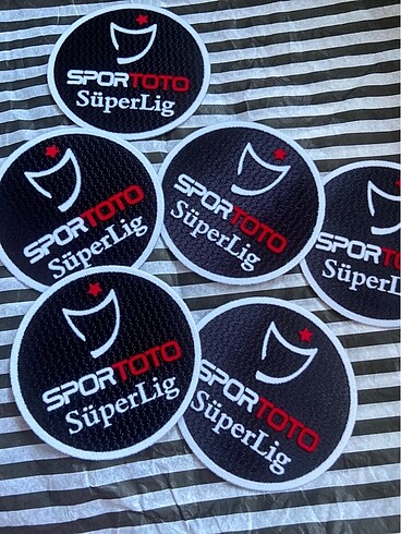 m Beden SPOR TOTO SÜPER LİG PATCH (5ADET)