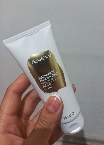 Avon Radiance Maximising Gold Altın Maske peel of Anew 75 ml 