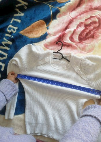 Beyaz kazak - Görsel 2