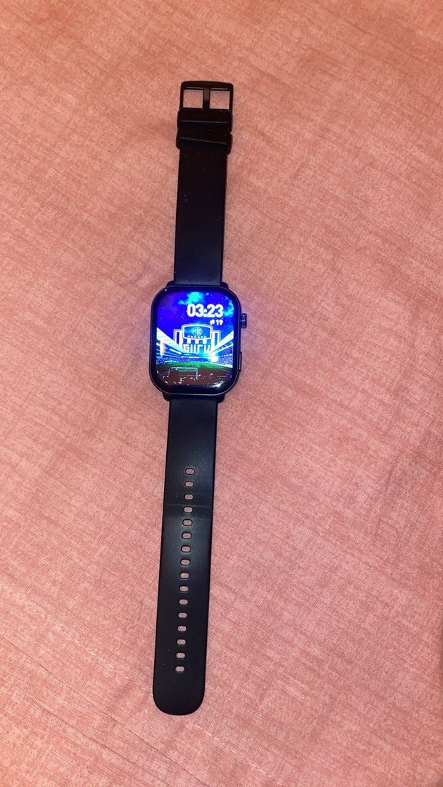 İnteya Siyah Akıllı Saat, Dijital Ekranlı - Görsel 4