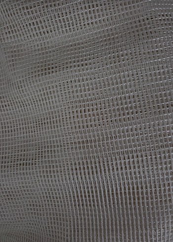 krık beyazi Modern Desensiz Tül Perde - Görsel 4