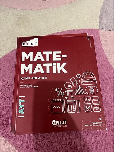 Ünlü Yayınları Matematik Konu anlatımı ve Soru Bankası