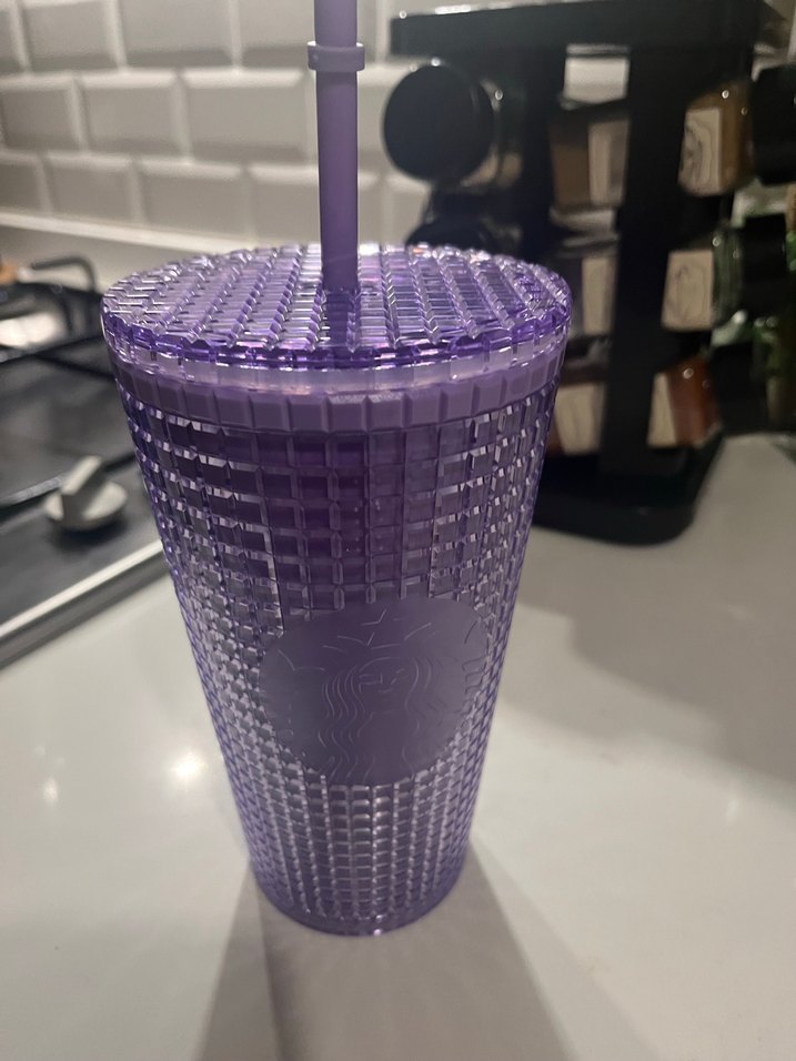 Parlak Mor Bardak - Görsel 4