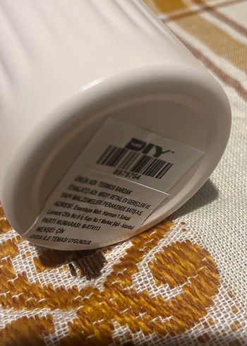 Bej Renkli Pastel Termos Bardak - Görsel 3