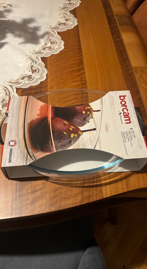 Borcam Yuvarlak Fırın Kabı - Görsel 2