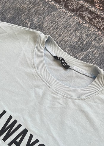 Gri Pamuklu Uzun Kollu sweatshirt - Görsel 2