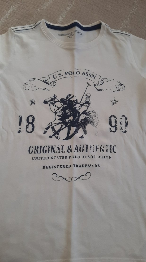 Baskılı Beyaz Erkek Çocuk Kısa Kollu Tişört - Görsel 4