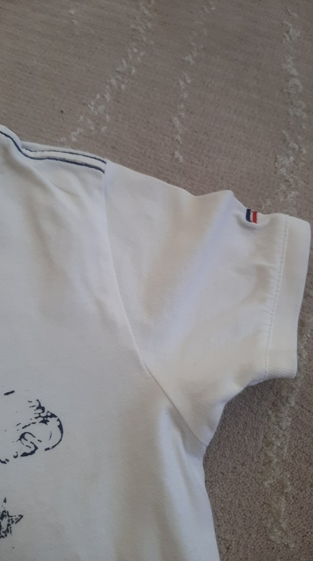 Baskılı Beyaz Erkek Çocuk Kısa Kollu Tişört - Görsel 3