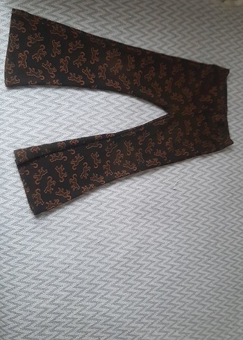 İspanyol paça hafif likralı pantolon - Görsel 2