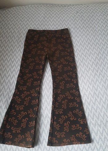 İspanyol paça hafif likralı pantolon - Görsel 6