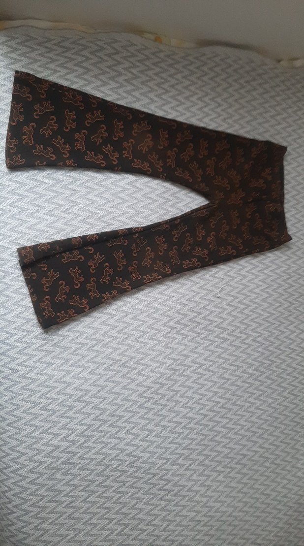 İspanyol paça hafif likralı pantolon - Görsel 2