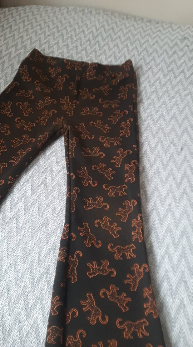 İspanyol paça hafif likralı pantolon - Görsel 3