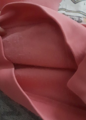 Kız Çocuk Kapüşonlu Pembe Sweatshirt - Görsel 5